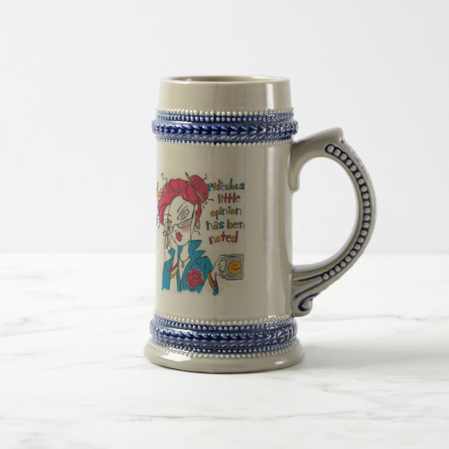 Mug de cadeaux d'opinion (Droite)