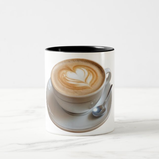 Mug de café à deux tons (Centre)
