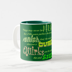 Mug de café à deux tons de Perfecto