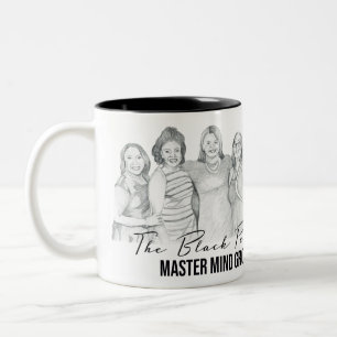 Mug de café à la perle noire