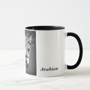 Mug de café Arabe Horse