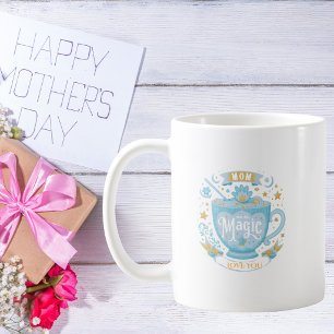Mug de café avec citation de la fête des Mères aqu