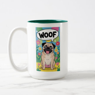 Mug de café avec un joli Bouledogue Français
