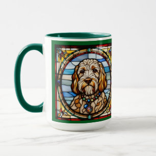 Mug de café avec un Labradoodle mignon