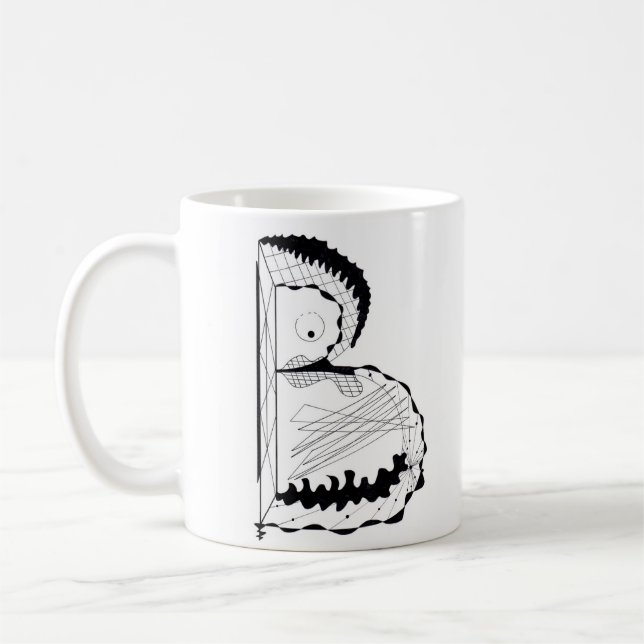 Mug de café "B" (Gauche)