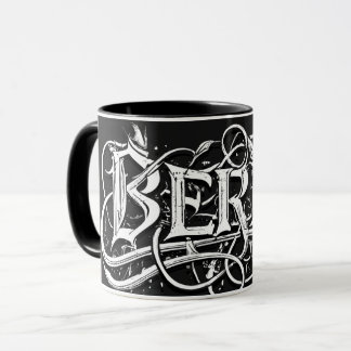Mug de café Berlin - Musique de métal lourd Berlin