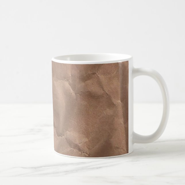 Mug de café Brown marbré (Droite)