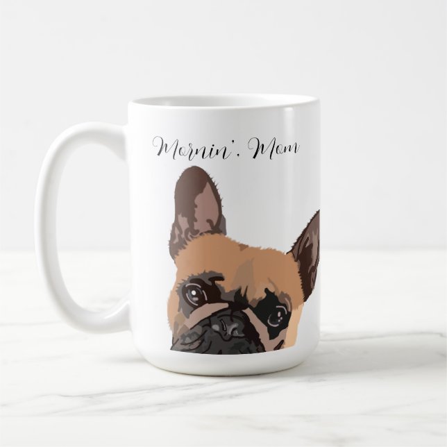 Mug de café Bulldog (Gauche)