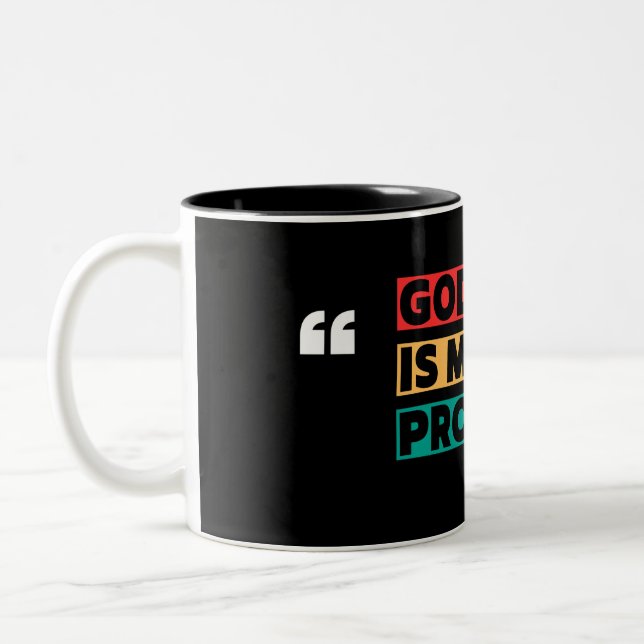Mug de café chrétien (Gauche)