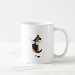 Mug de café commémoratif de chien personnalisé