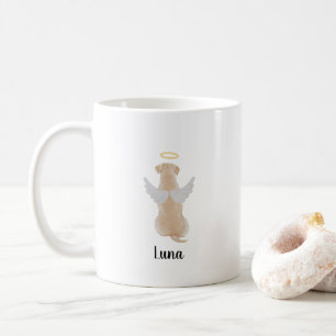 Mug de café commémoratif de chien personnalisé