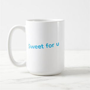 Mug de café d'amour mignon