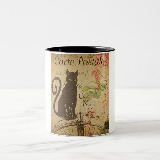 Mug de café de carte postale française (Centre)
