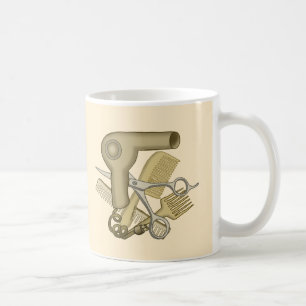 Mug de café de esthéticienne