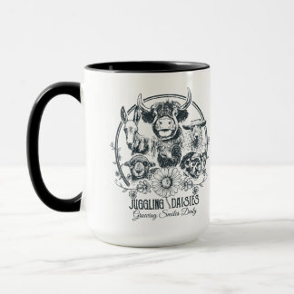 Mug de café de la famille agricole