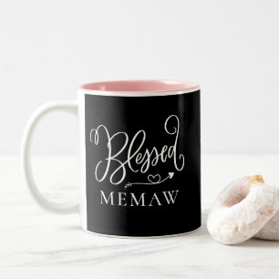 Mug de café de mât bienheureux moderne