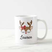 Mug de café de Noël personnalisé