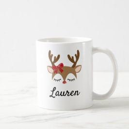 Mug de café de Noël personnalisé