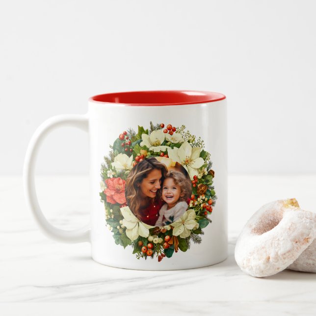 Mug de café de vacances (Avec donut)