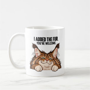 Mug de café drôle sur le Maine Coon Amateur de c