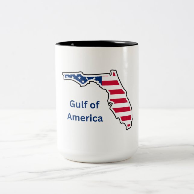 Mug de café du golfe d'Amérique (Centre)