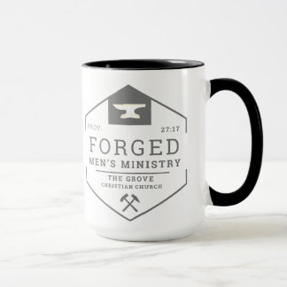 Mug de café du ministère masculin forgé