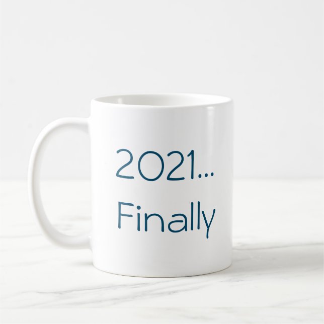 Mug de café en 2021 (Gauche)