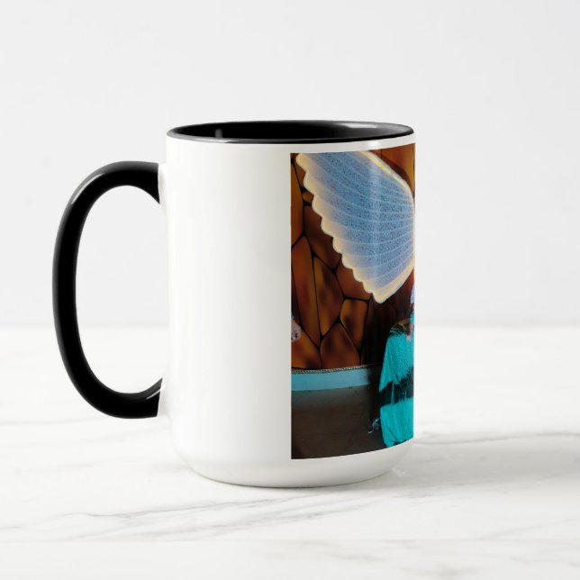 Mug de café en céramique classique" "Photo personn (Gauche)