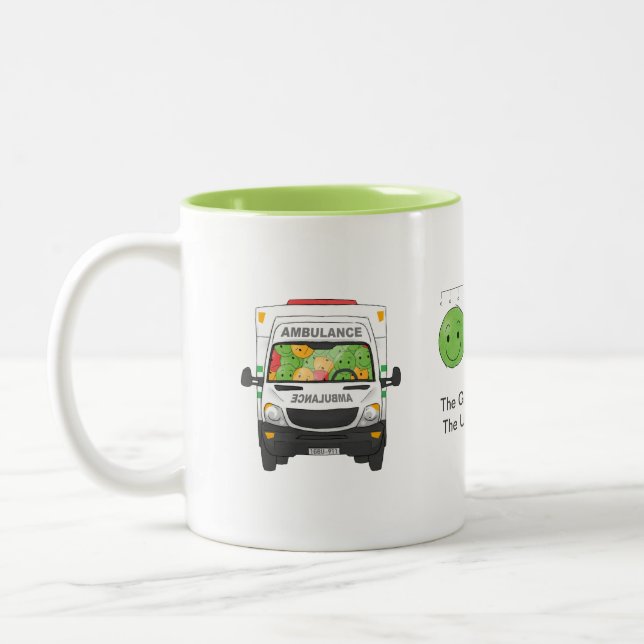 Mug de café en céramique Paramedic & EMT (Gauche)