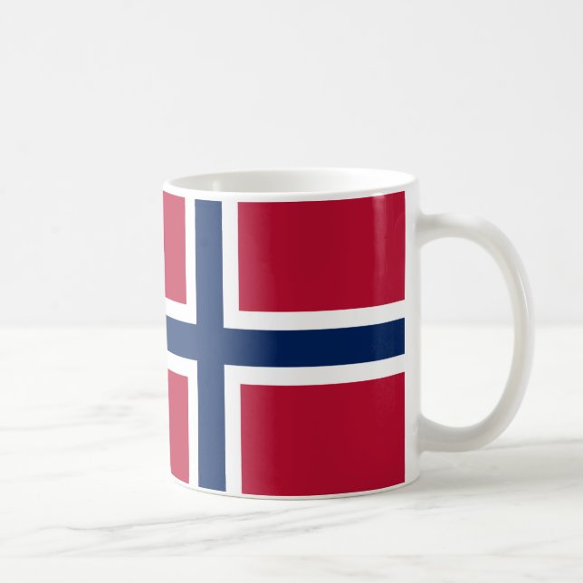 Mug de café en céramique patrimoine norvégien (Droite)