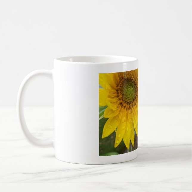 Mug de café en fleurs (Gauche)