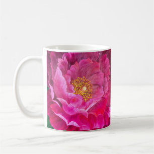 Mug de café - Fleur de cactus rose vif