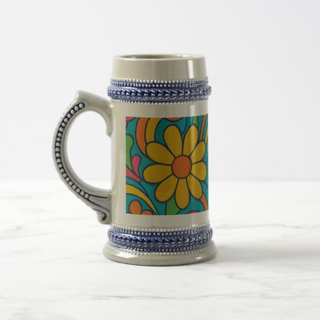 " MUG DE CAFÉ FLORAL" (Gauche)