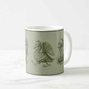 Mug de café Gargoyles vert