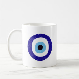 Mug de café grec mal aux yeux