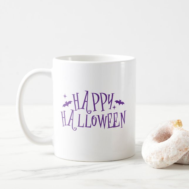 Mug de café Halloween (Avec donut)
