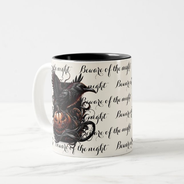 Mug de café Halloween (Devant gauche)