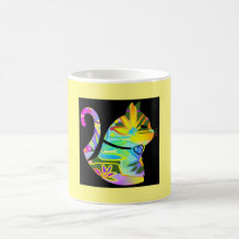 Mug de café jaune mellow