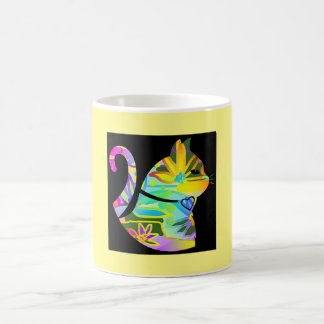 Mug de café jaune mellow