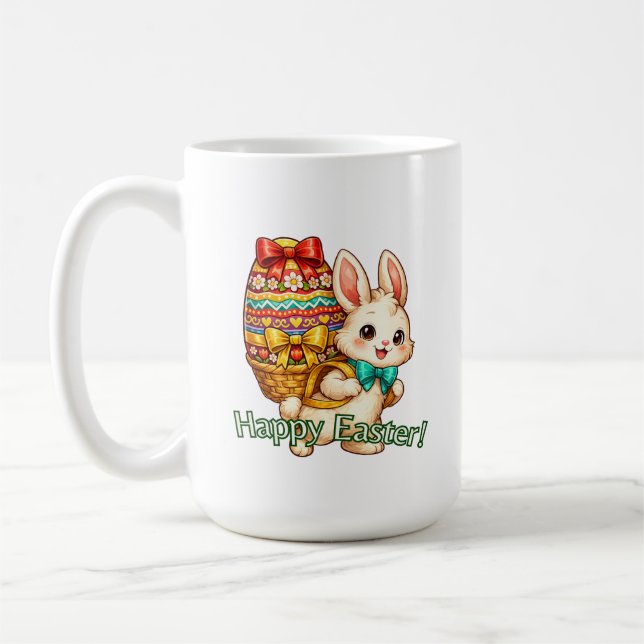 Mug de café Joyeuses Pâques (Gauche)