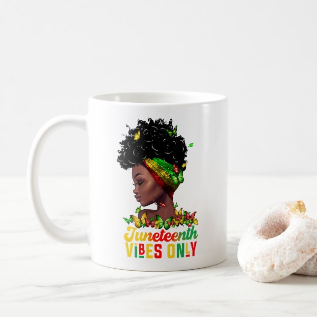 Mug de café Junetten Vibes (Avec donut)