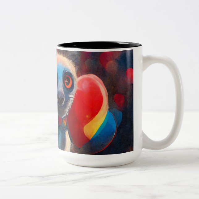 Mug de café Lemur (Droit)