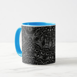 Mug de café Mandala au charbon de bois