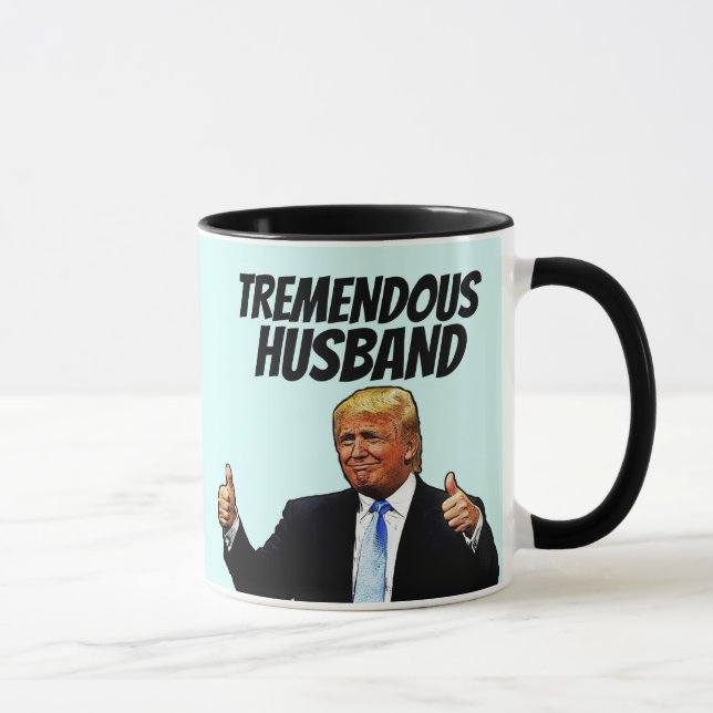 MUG DE CAFÉ MARI, DONALD TRUMP (Droite)