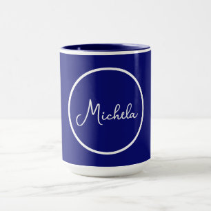 Mug de café monogramme