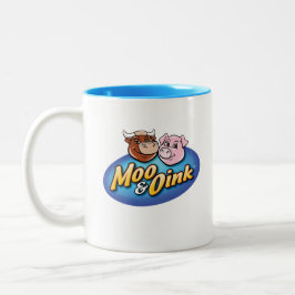 Mug de café Moo & Oink