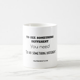Mug de café motivationnel personnalisé