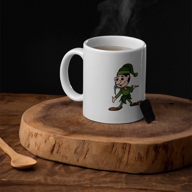 Mug de café nain vert (Créateur téléchargé)