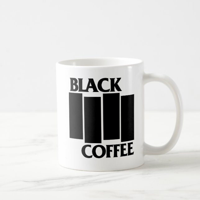 Mug de café noir - Pour les vrais pointes hardcore (Droite)