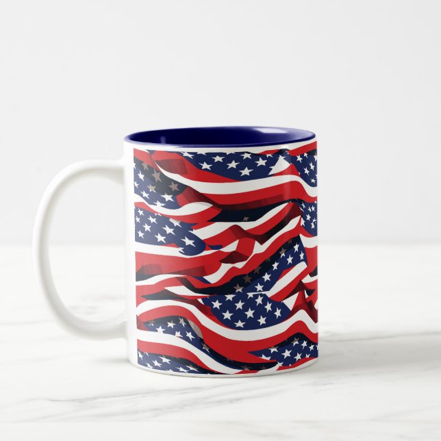 Mug de café patriotique (Gauche)
